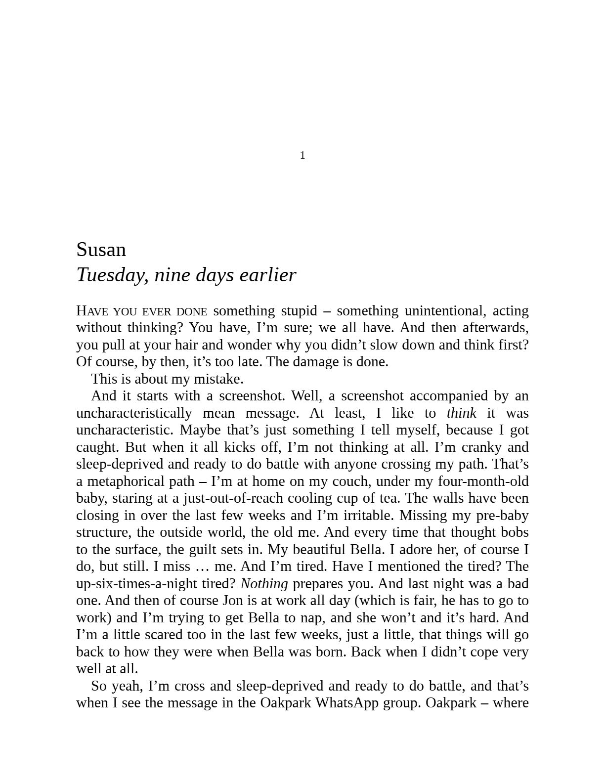 It Should Have Been You by Andrea Mara | Instant PDF Download (No Physical Book)
