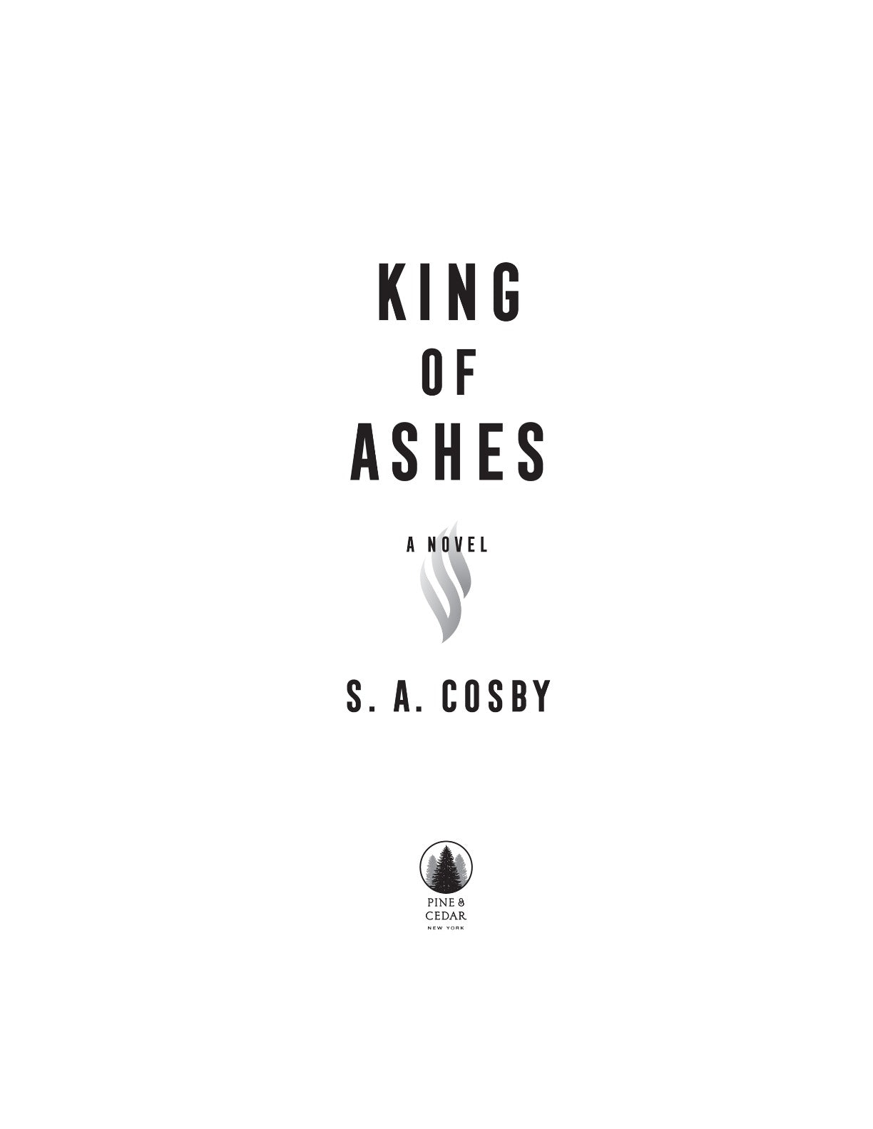 King of Ashes by S.A. Cosby | Instant PDF Download (No Physical Book)