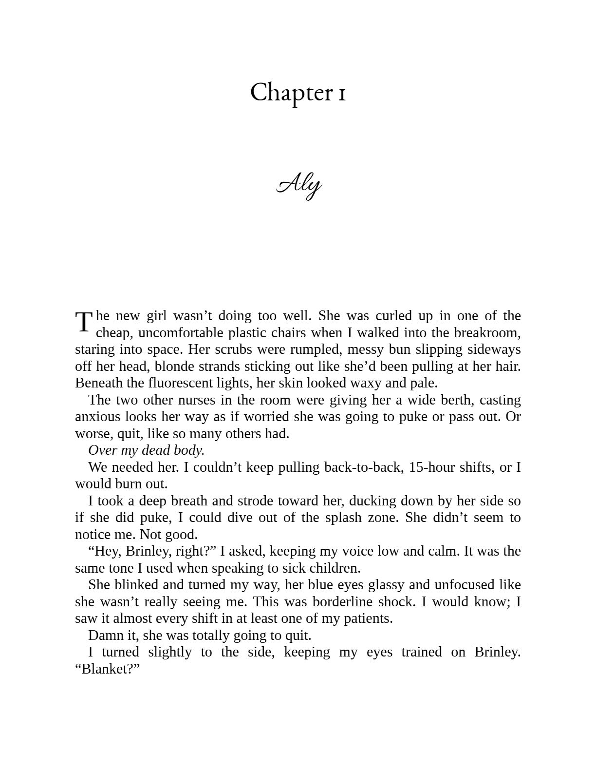 Lights Out by Navessa Allen (Book 1 of 3: Into Darkness) | Instant PDF Download (No Physical Book)