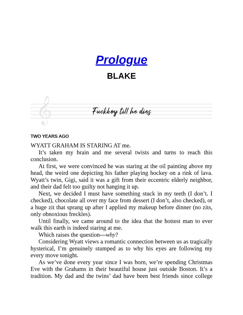 Love Song by Elle Kennedy (Book 4 of 4: Campus Diaries) | Instant PDF Download (No Physical Book)