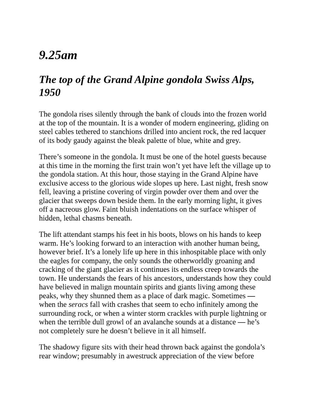 Murder at the Grand Alpine Hotel by Lucy Foley | Instant PDF Download (No Physical Book)