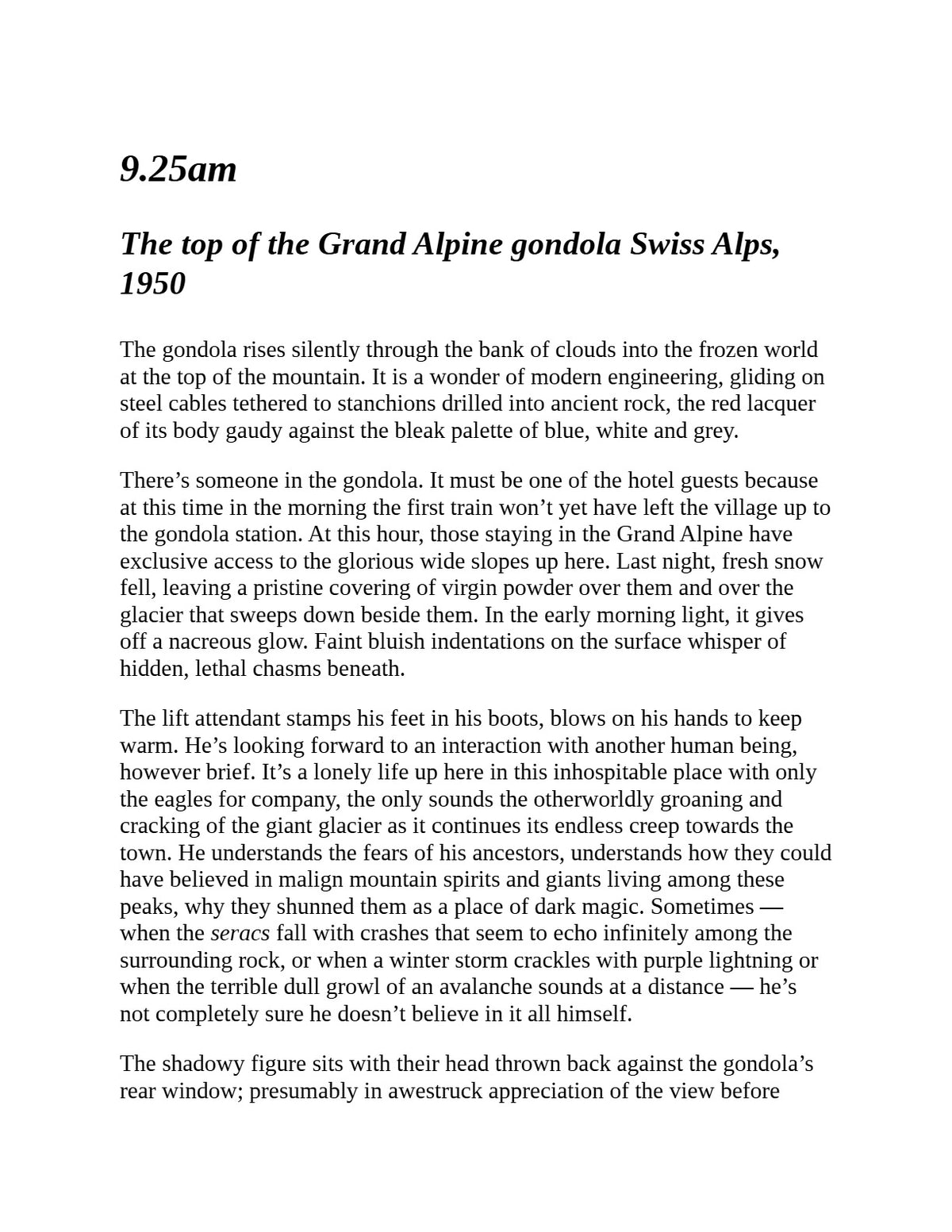Murder at the Grand Alpine Hotel by Lucy Foley | Instant PDF Download (No Physical Book)