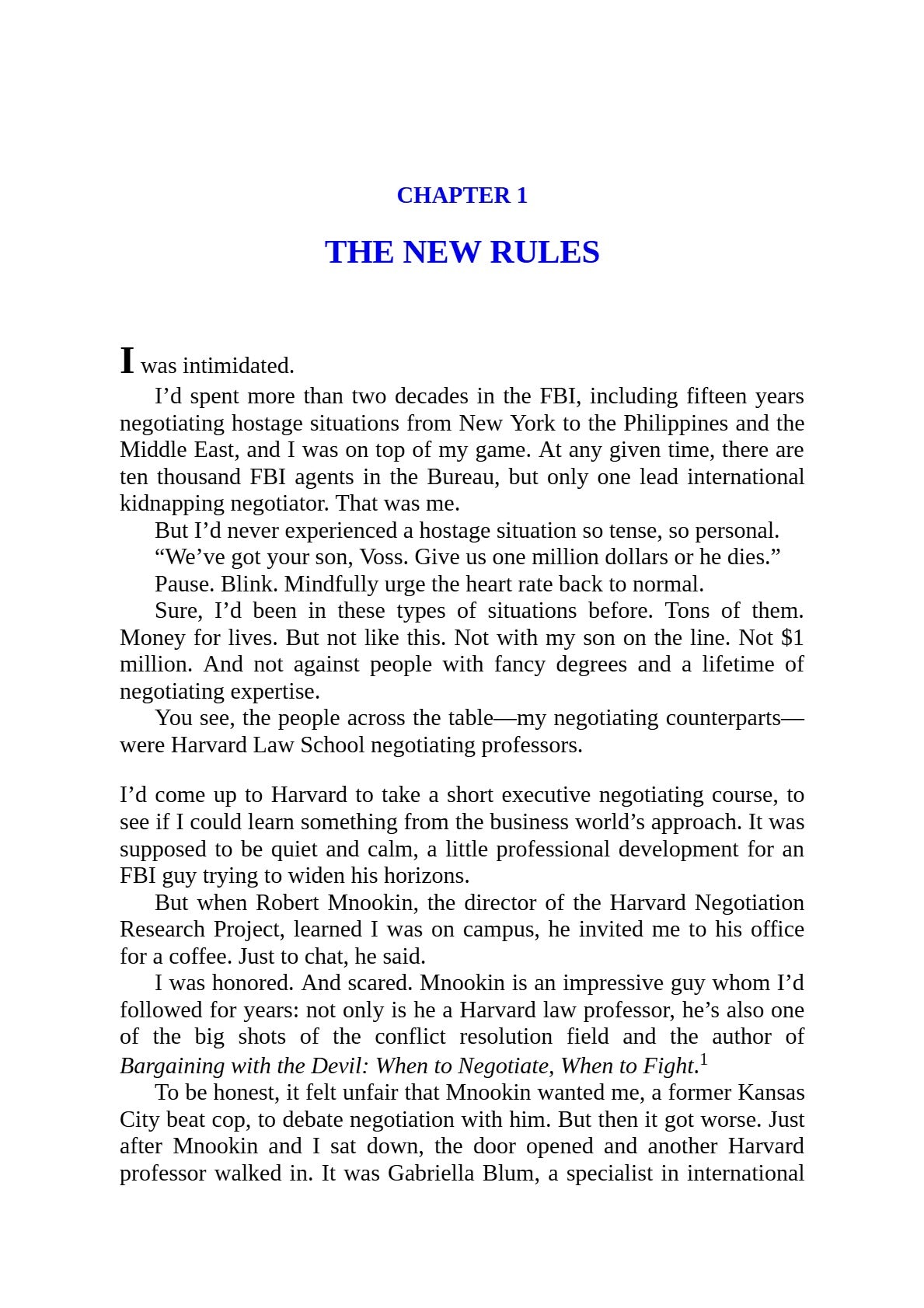 Never Split the Difference: Negotiating as if Your Life Depended on It by Chris Voss | Instant PDF Download (No Physical Book)