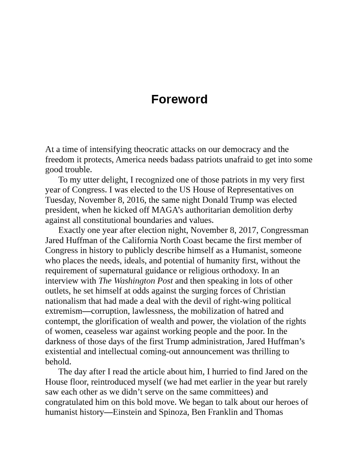 No Prophets: The Fight to Save Democracy from Christian Nationalism by Jared Huffman | Instant PDF Download (No Physical Book)