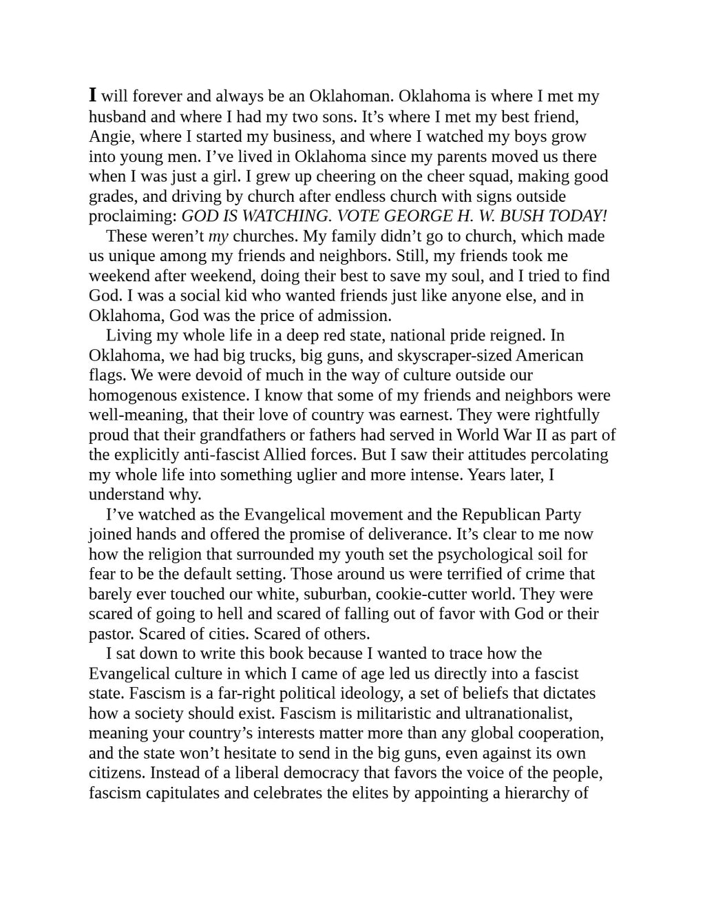 Not Today, Fascists: The Lies That Got Us Here, and the Truths That Will Reunite Us by Jennifer Welch | Instant PDF Download (No Physical Book)
