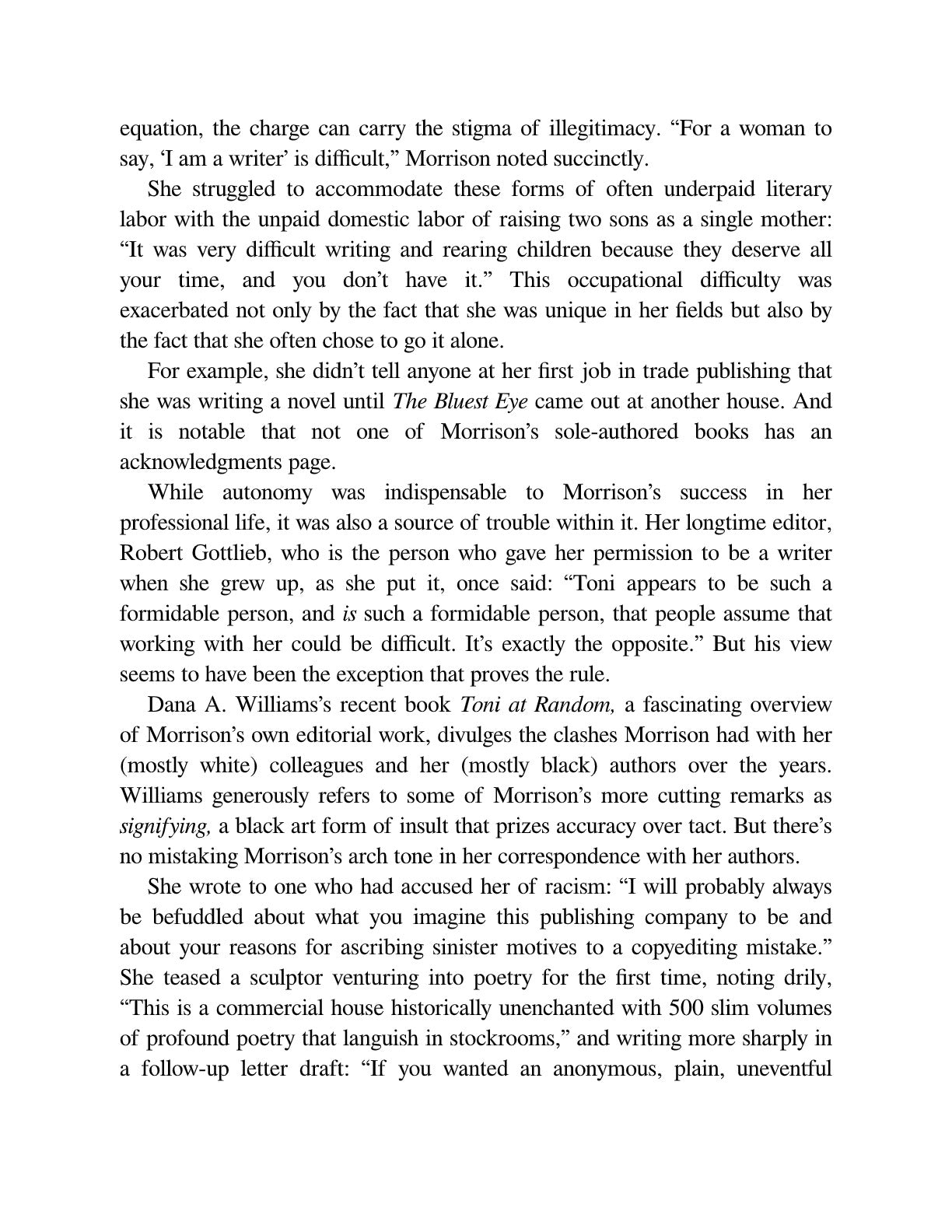 On Morrison by Namwali Serpell | Instant PDF Download (No Physical Book)