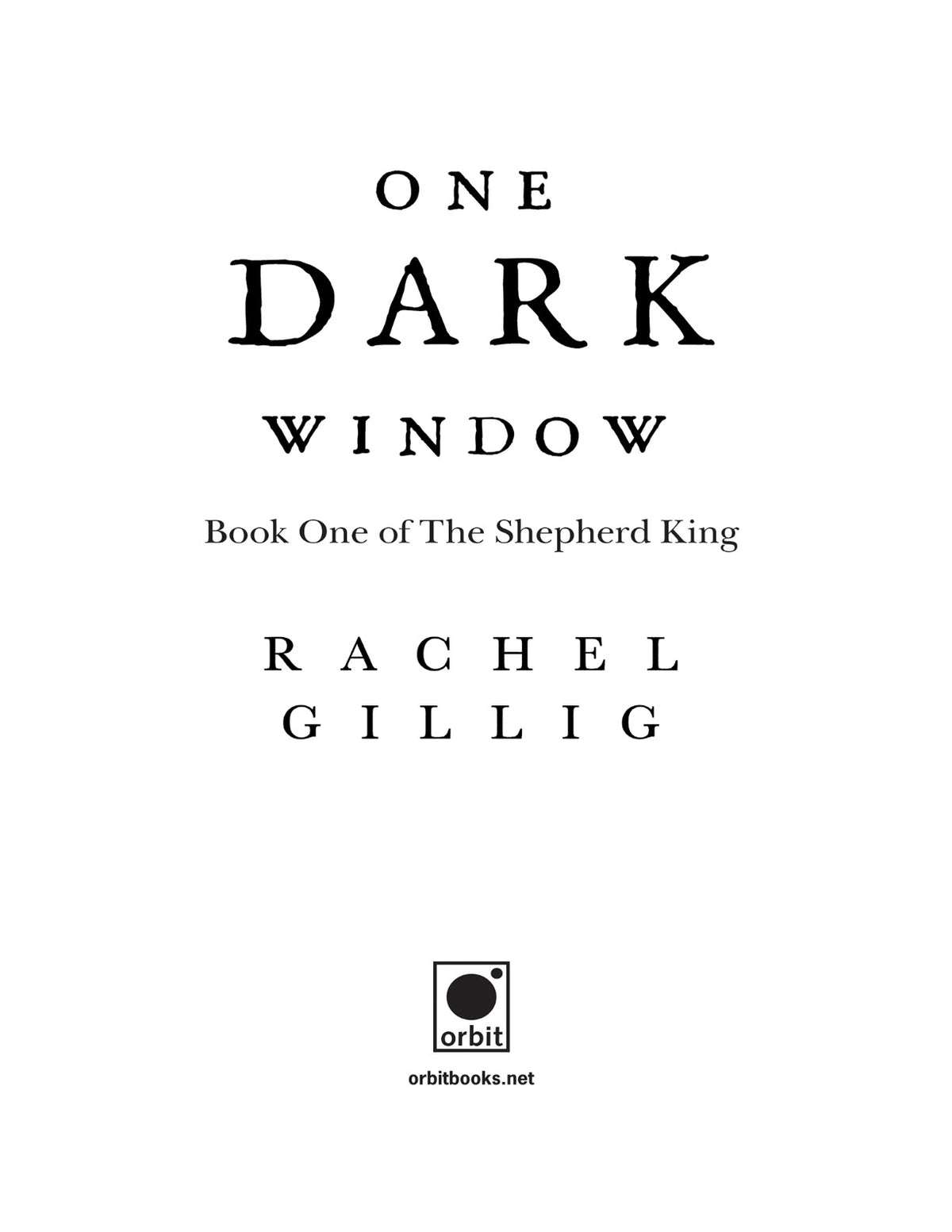 One Dark Window by Rachel Gillig (Book 1 of 2: The Shepherd King) | Instant PDF Download (No Physical Book)