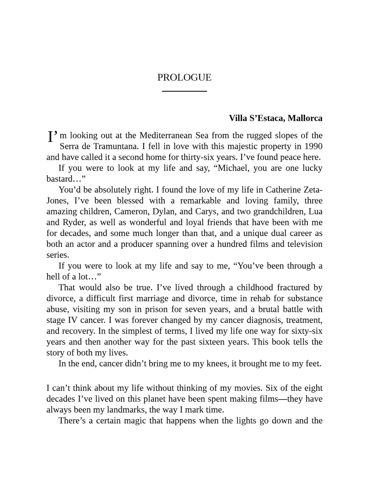 One Helluva Ride by Michael Douglas | Instant PDF Download (No Physical Book)