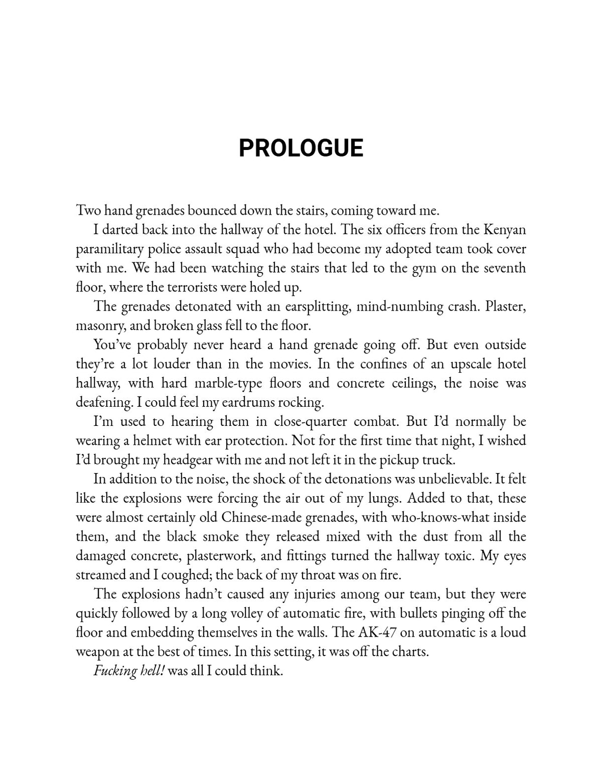 One Man In: The Explosive Firsthand Account of the Lone Special-Ops Commando Who Fought Off a Major Terrorist Attack in Kenya by Christian Craighead | Instant PDF Download (No Physical Book)