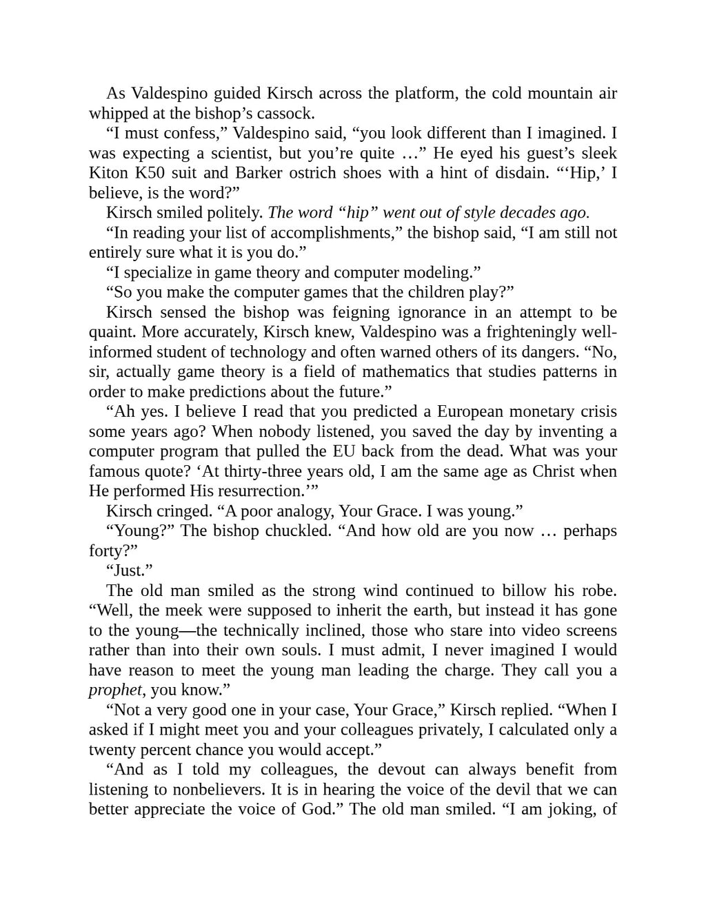 Origin by Dan Brown (Book 5 of 6: Robert Langdon) | Instant PDF Download (No Physical Book)