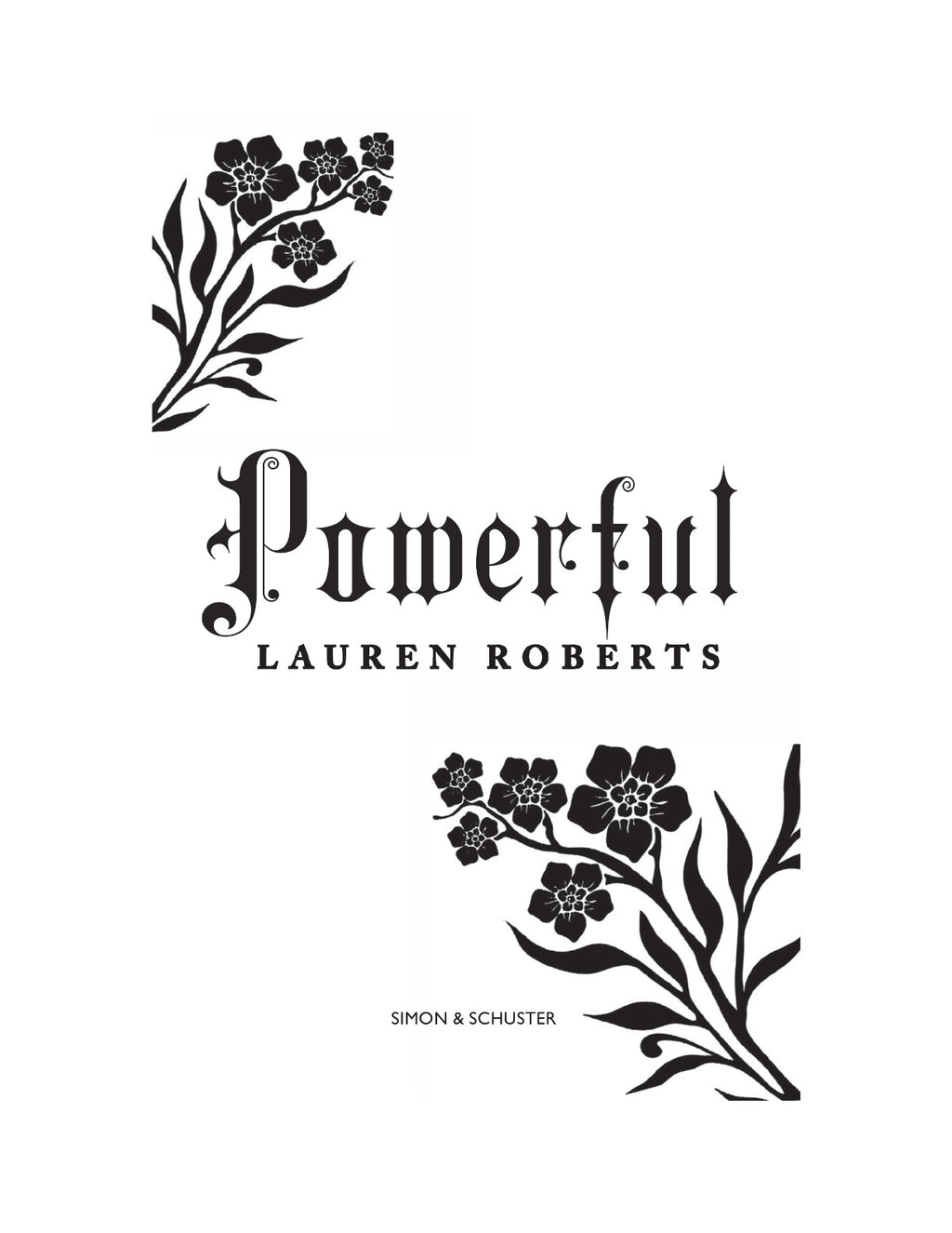 Powerful by Lauren Roberts (Book 1.5 of 3: The Powerless Trilogy) | Instant PDF Download (No Physical Book)