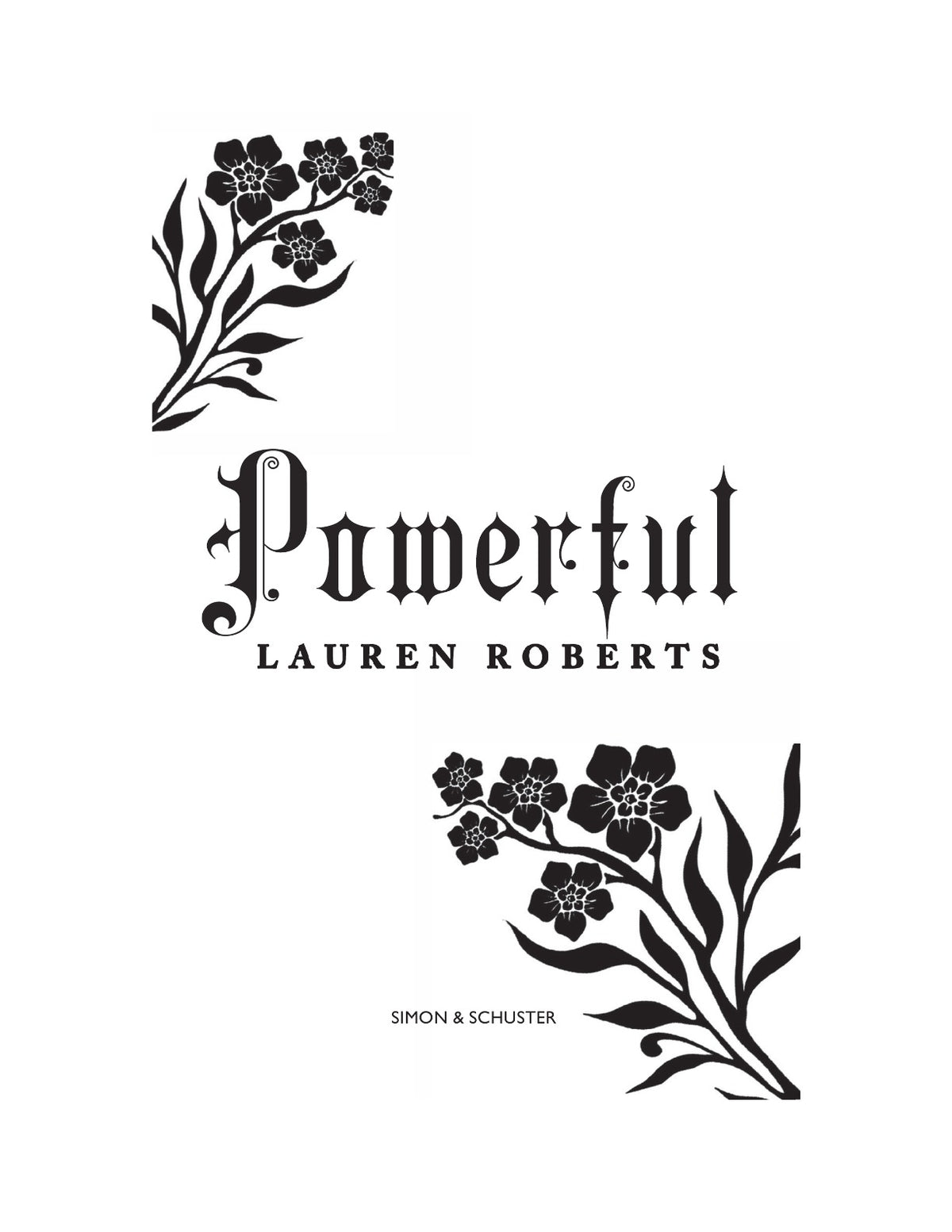 Powerful by Lauren Roberts (Book 1.5 of 3: The Powerless Trilogy) | Instant PDF Download (No Physical Book)