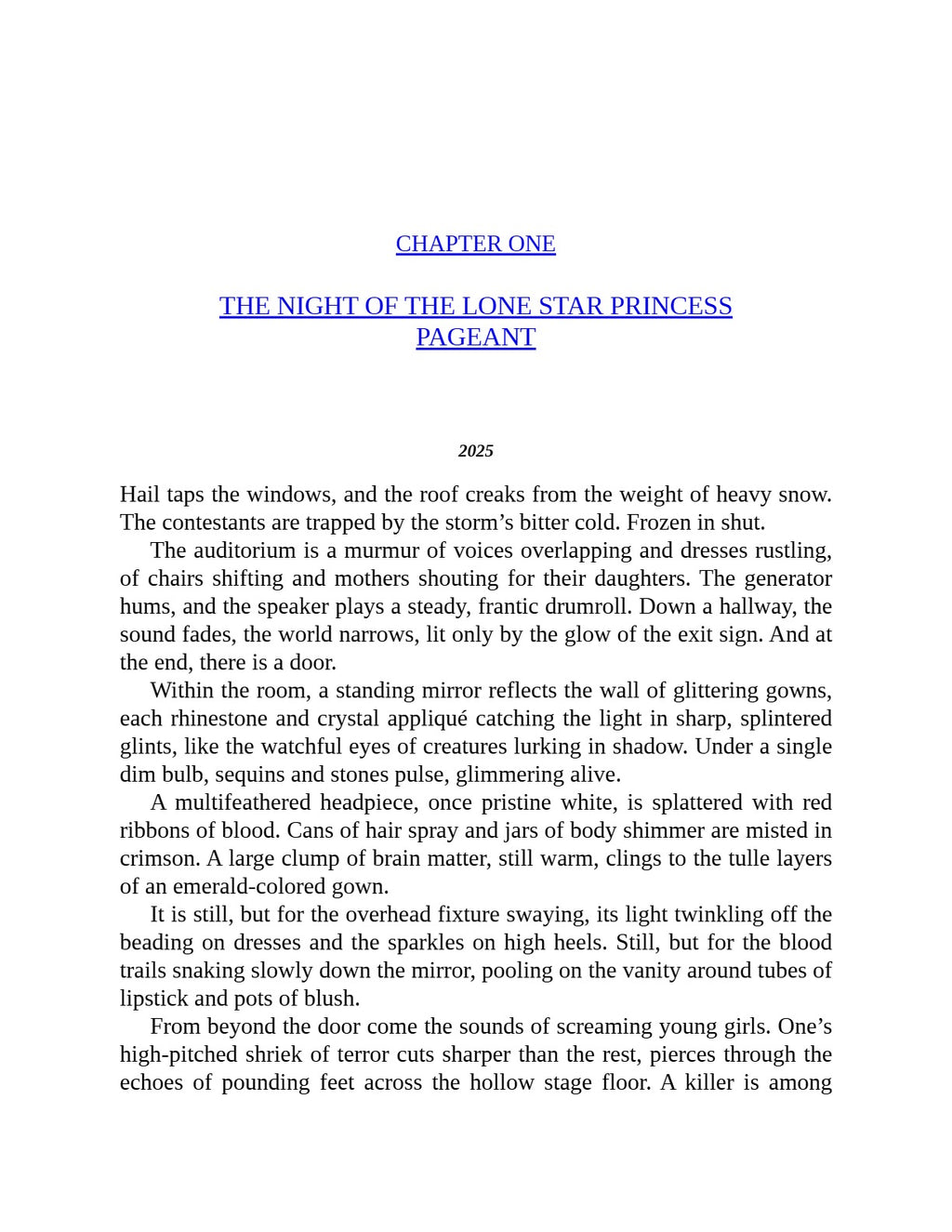 Pretty Dead Things by Kelsey Cox | Instant PDF Download (No Physical Book)