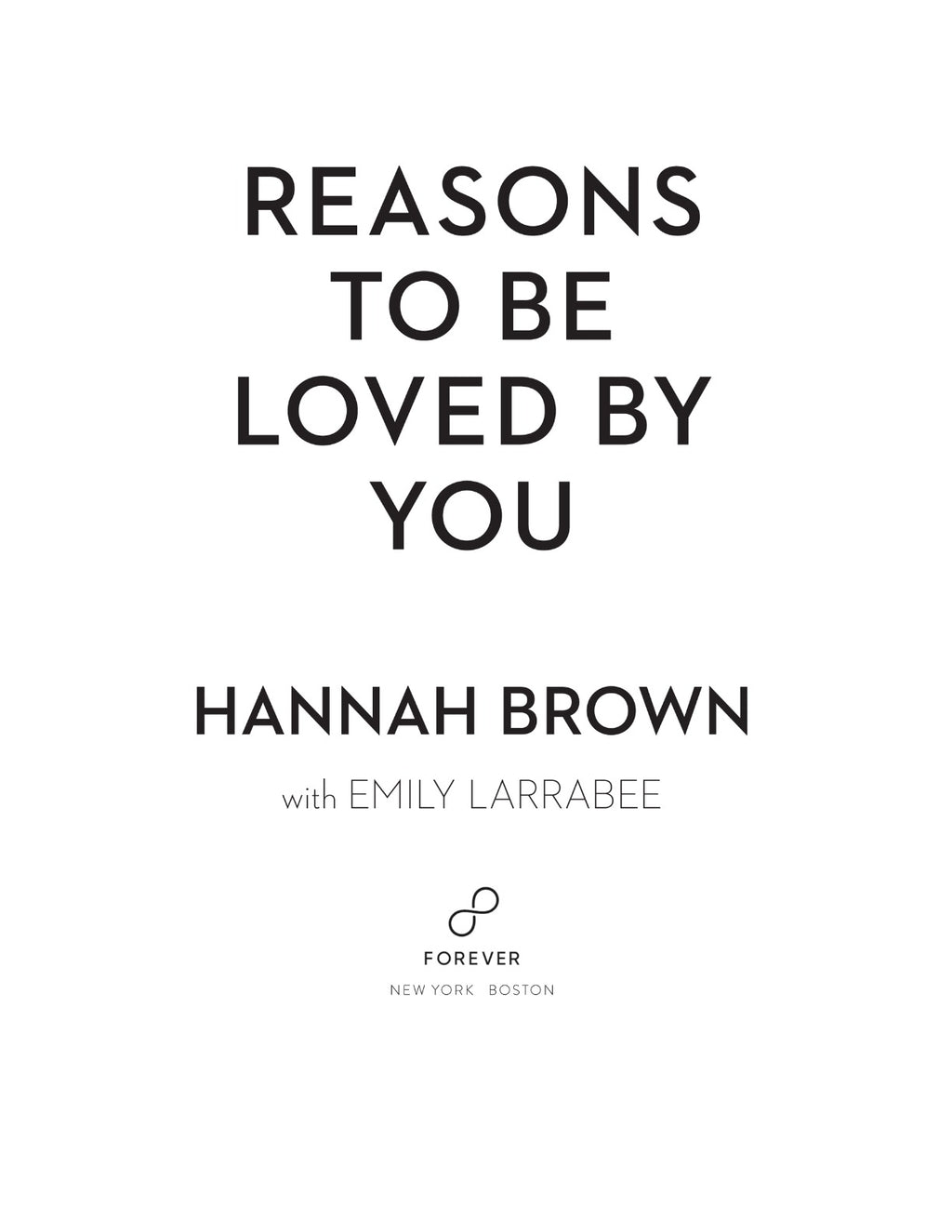 Reasons to Be Loved by You by Hannah Brown | Instant PDF Download (No Physical Book)
