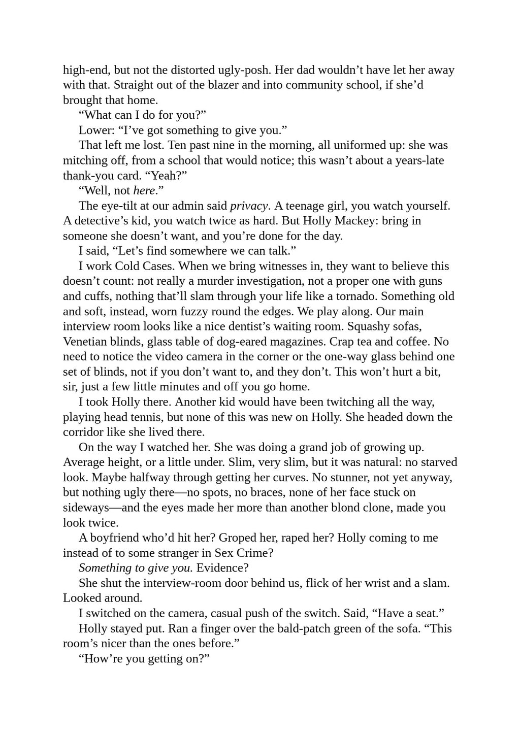 The Secret Place by Tana French (Book 5 of 6: Dublin Murder Squad) | Instant PDF Download (No Physical Book)
