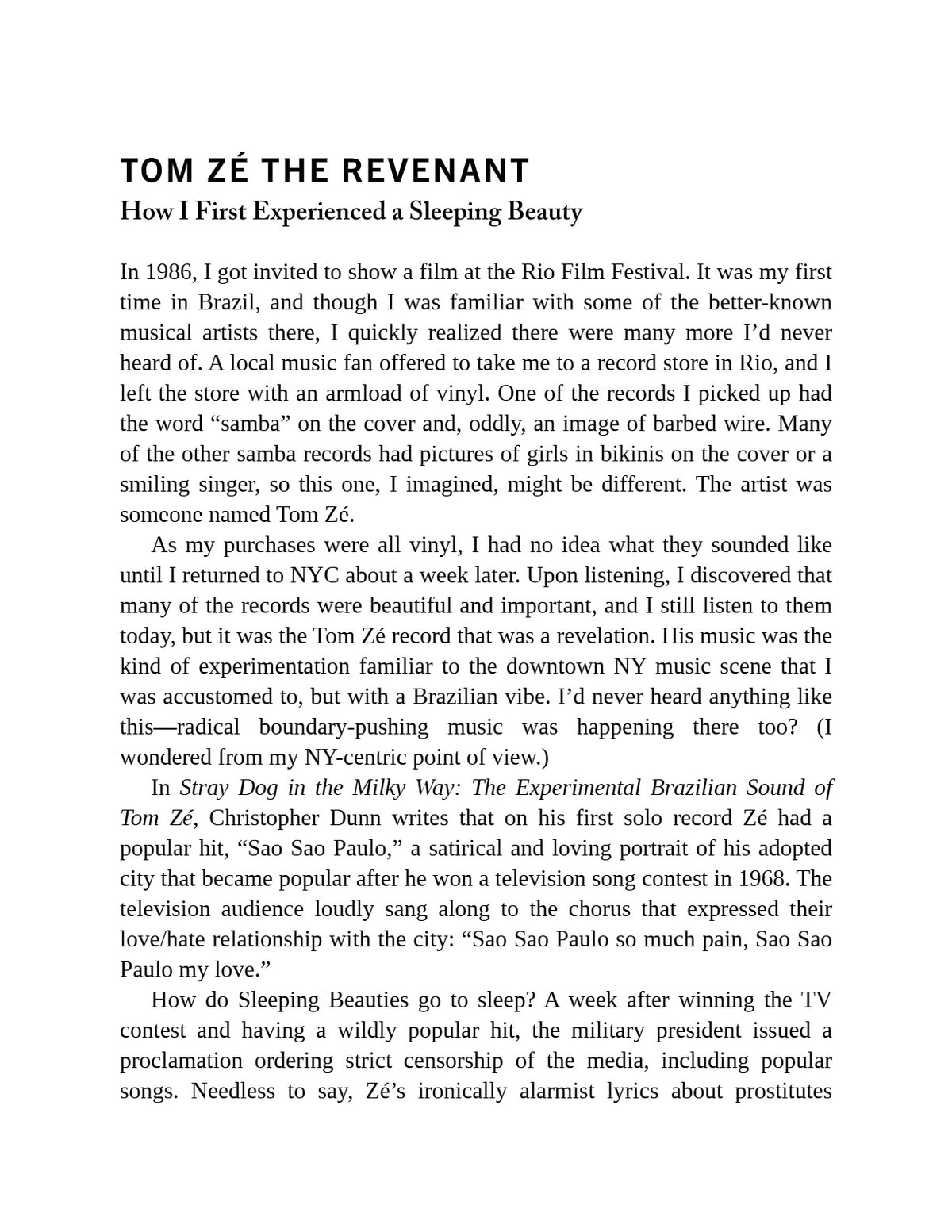 Sleeping Beauties: Why Good Ideas Go Dormant and How They Wake Up by David Byrne | Instant PDF Download (No Physical Book)
