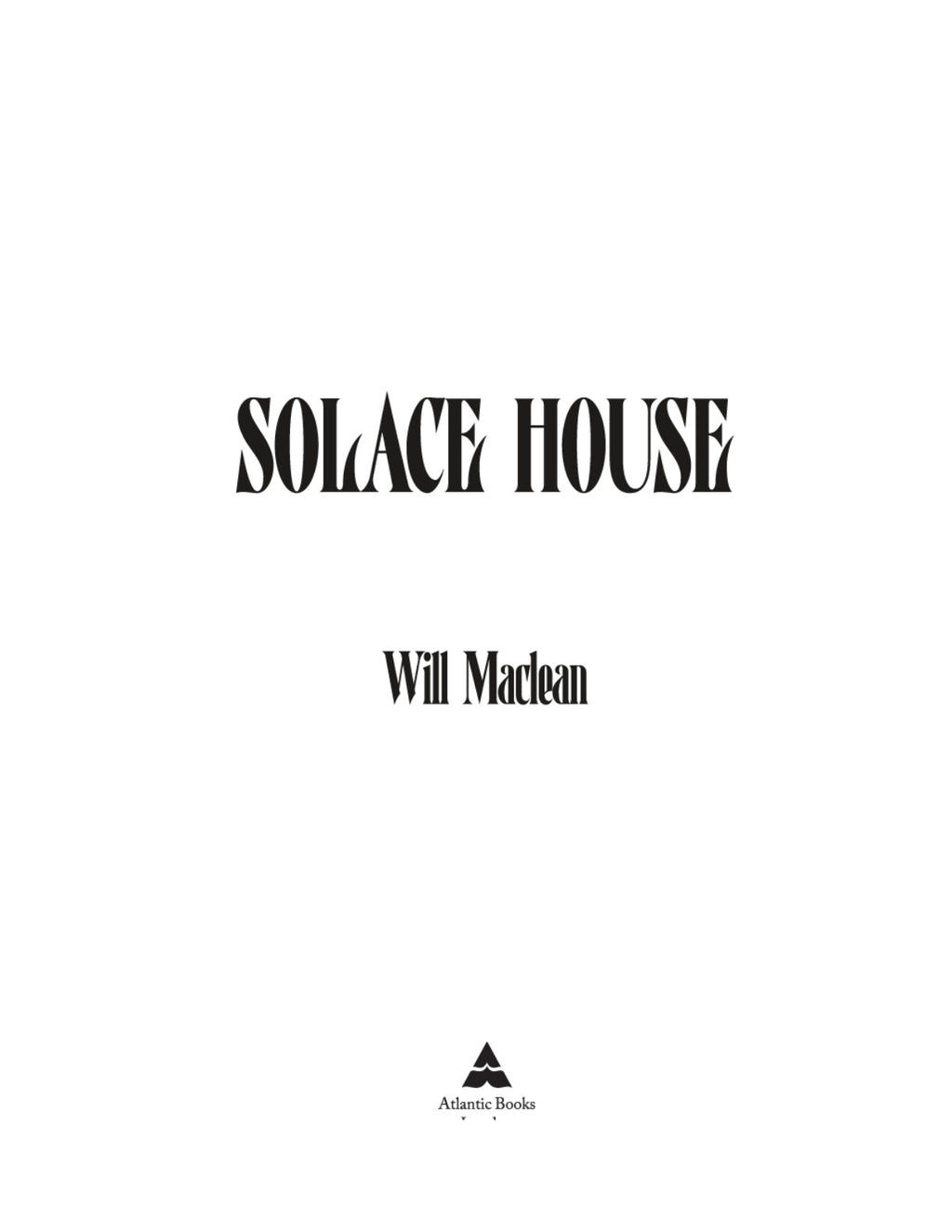 Solace House by Will Maclean | Instant PDF Download (No Physical Book)