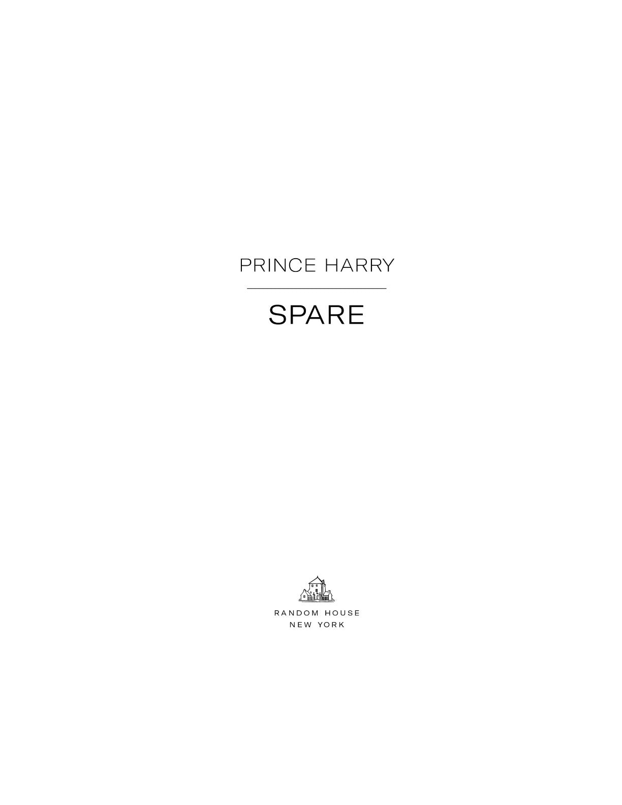 Spare: By Prince Harry, The Duke of Sussex | Instant PDF Download (No Physical Book)