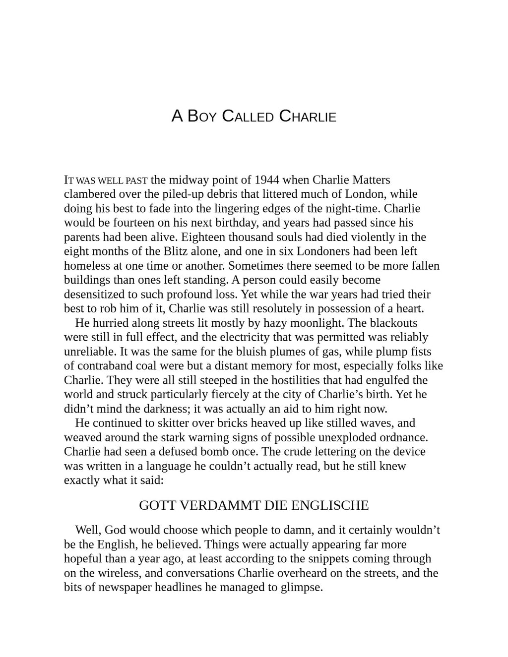 Strangers in Time by David Baldacci | Instant PDF Download (No Physical Book)