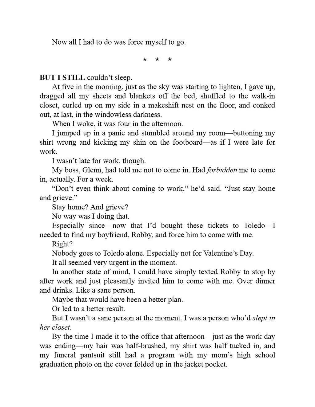 The Bodyguard by Katherine Center | Instant PDF Download (No Physical Book)