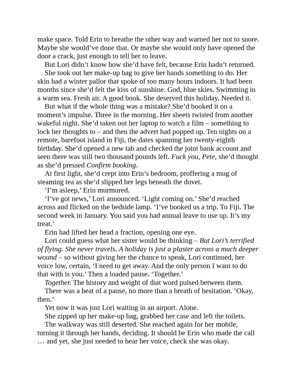 The Castaways by Lucy Clarke | Instant PDF Download (No Physical Book)