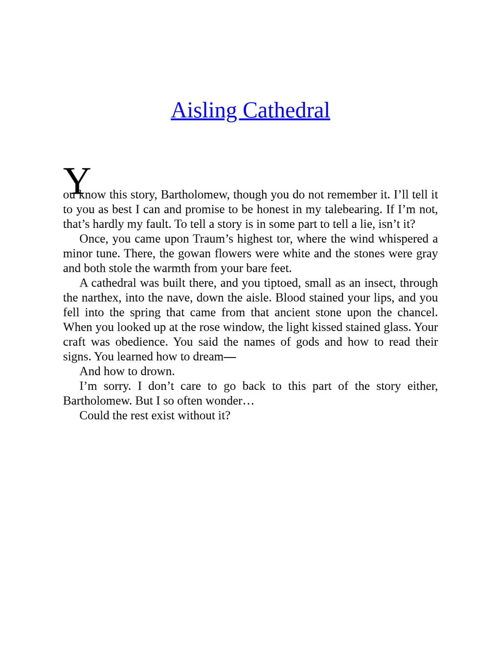 The Knight and the Moth by Rachel Gillig (Book 1 of 3: The Stonewater Kingdom) | Instant PDF Download (No Physical Book)