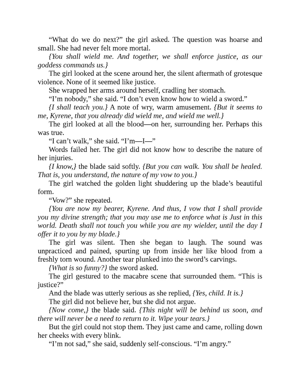 The Lion & the Deathless Dark by Carissa Broadbent (Book 5 of 5: Crowns of Nyaxia) | Instant PDF Download (No Physical Book)
