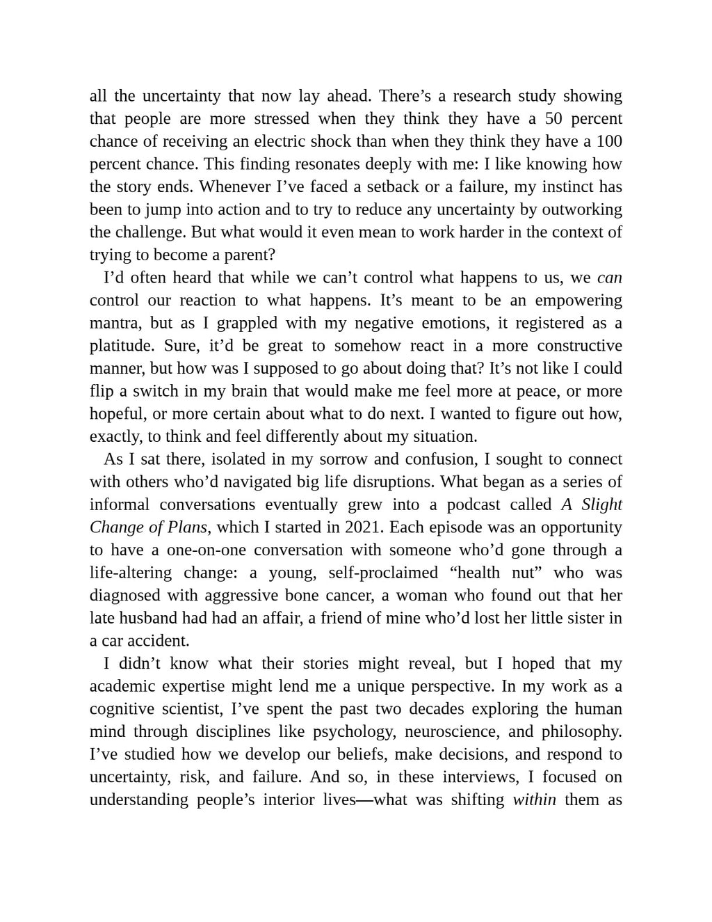 The Other Side of Change: Who We Become When Life Makes Other Plans by Maya Shankar | Instant PDF Download (No Physical Book)