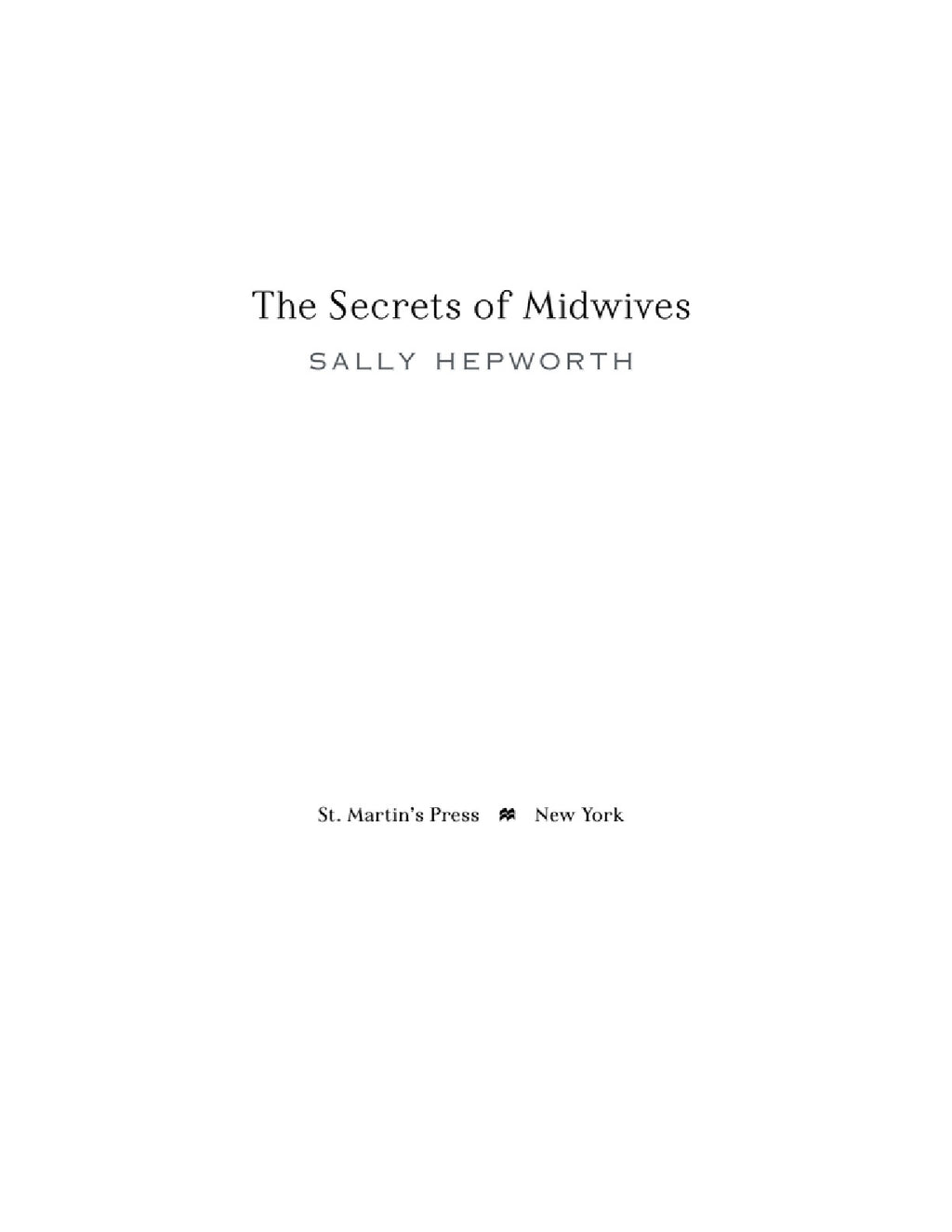 The Secrets of Midwives: A Novel by Sally Hepworth | Instant PDF Download (No Physical Book)