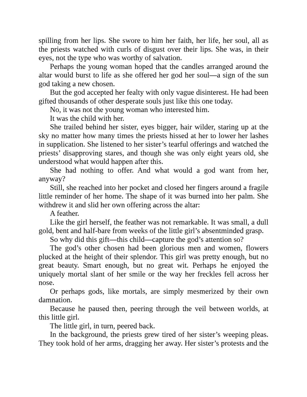 The Songbird & the Heart of Stone by Carissa Broadbent (Book 3 of 5: Crowns of Nyaxia) | Instant PDF Download (No Physical Book)