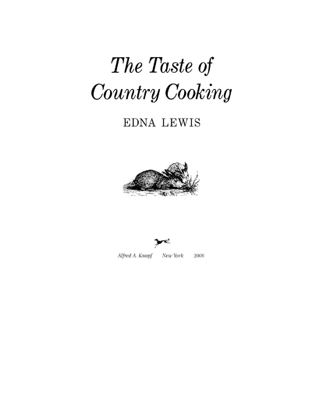 The Taste of Country Cooking by Edna Lewis | Instant PDF Download (No Physical Book)