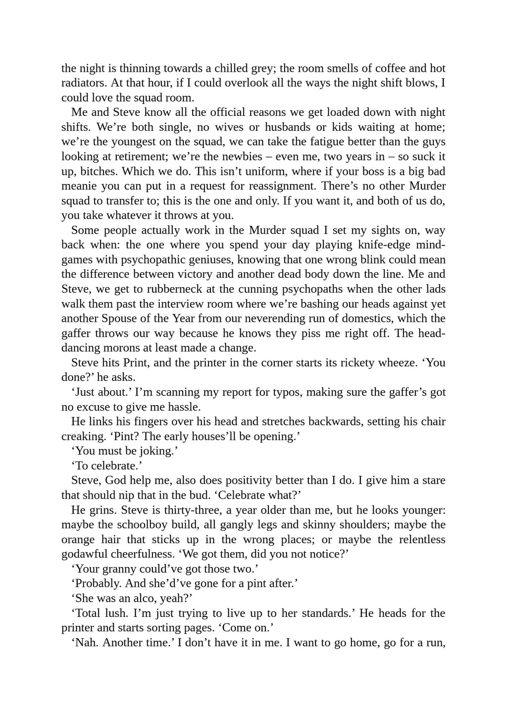 The Trespasser by Tana French (Book 6 of 6: Dublin Murder Squad) | Instant PDF Download (No Physical Book)