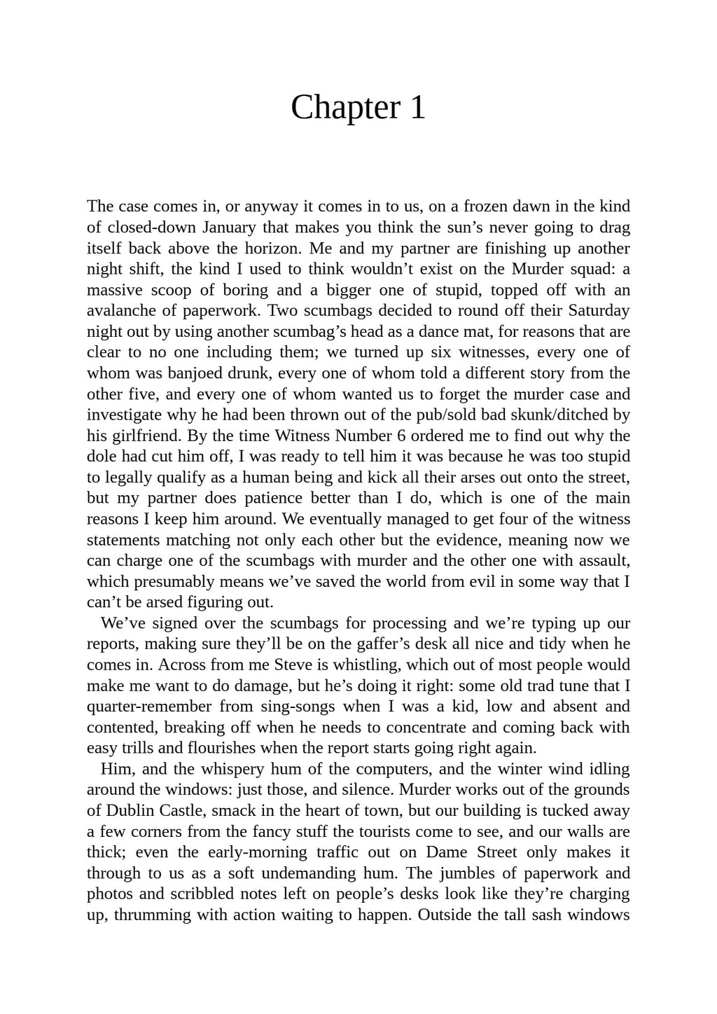 The Trespasser by Tana French (Book 6 of 6: Dublin Murder Squad) | Instant PDF Download (No Physical Book)