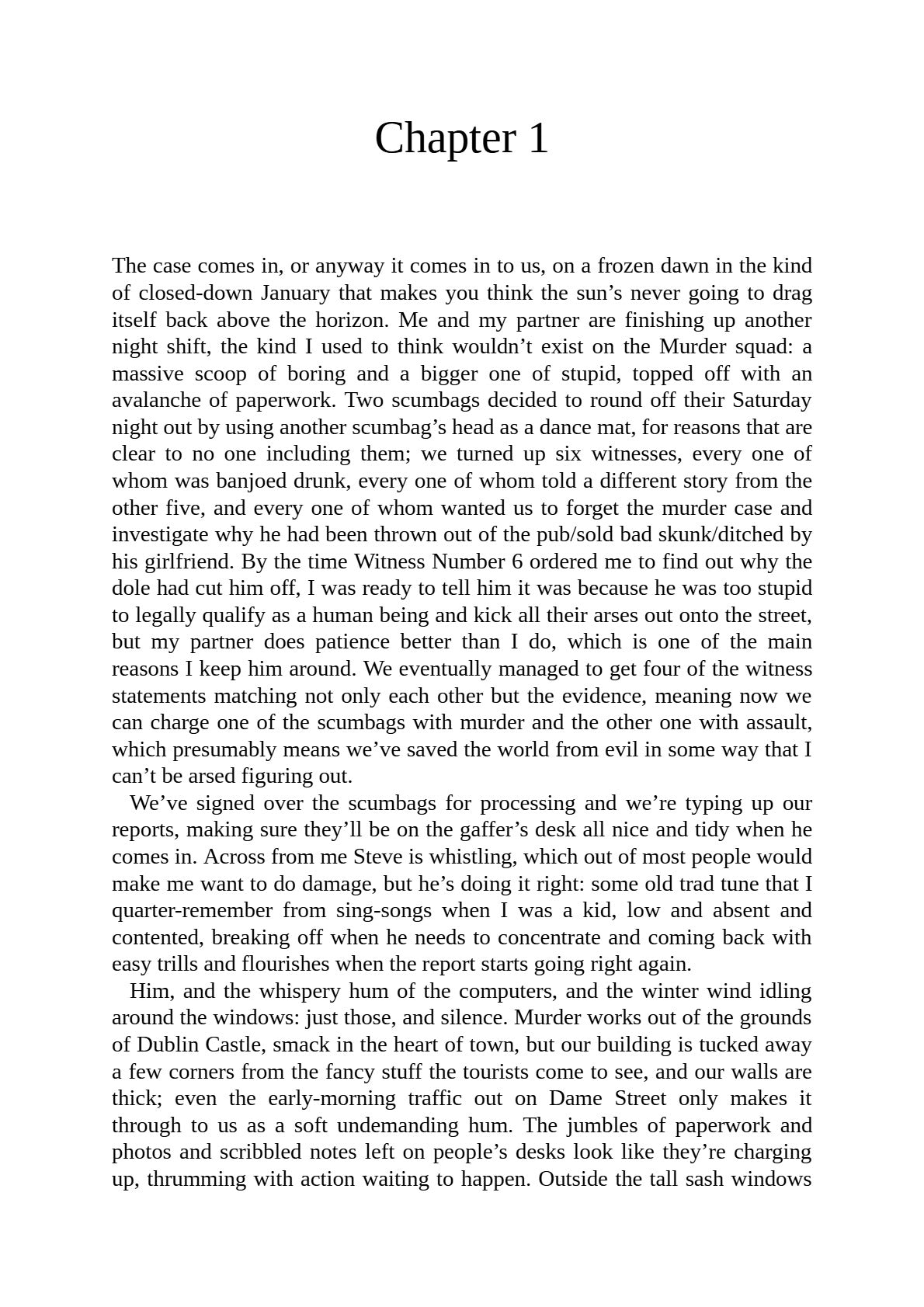 The Trespasser by Tana French (Book 6 of 6: Dublin Murder Squad) | Instant PDF Download (No Physical Book)