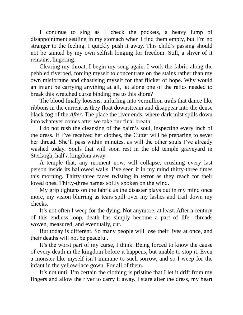 The Washwoman at the River's End by Megan Shade | Instant PDF Download (No Physical Book)