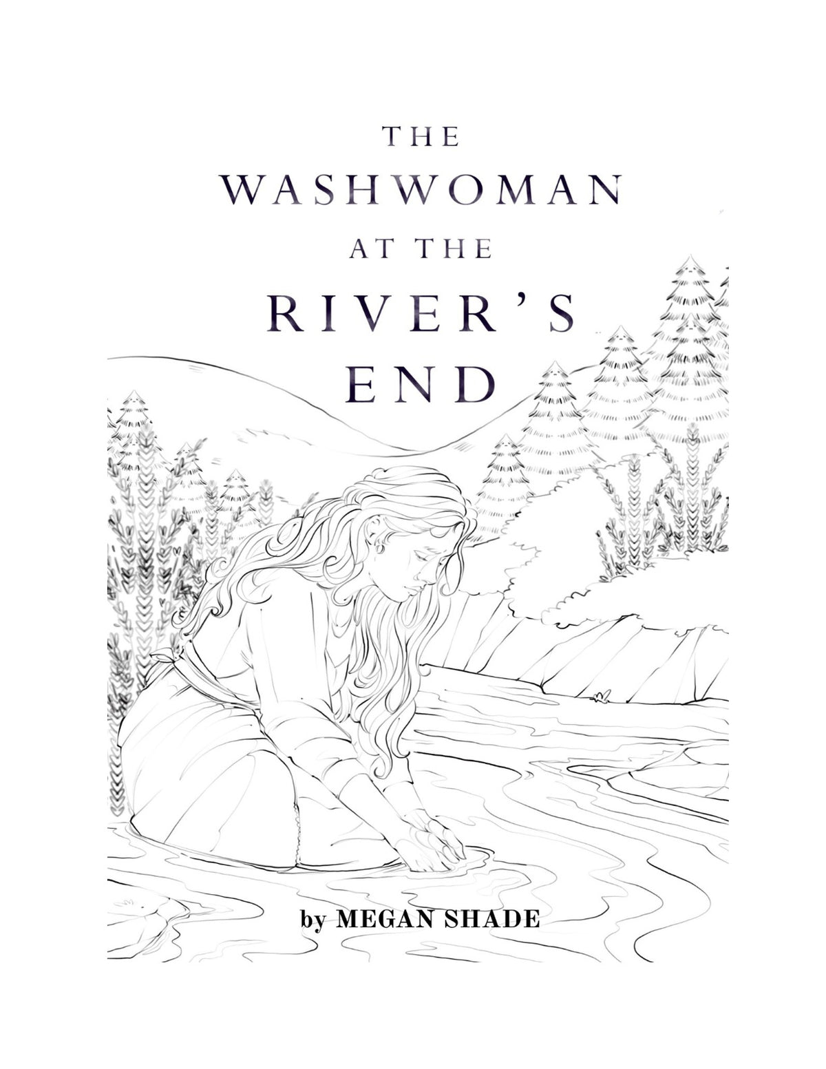 The Washwoman at the River's End by Megan Shade | Instant PDF Download (No Physical Book)