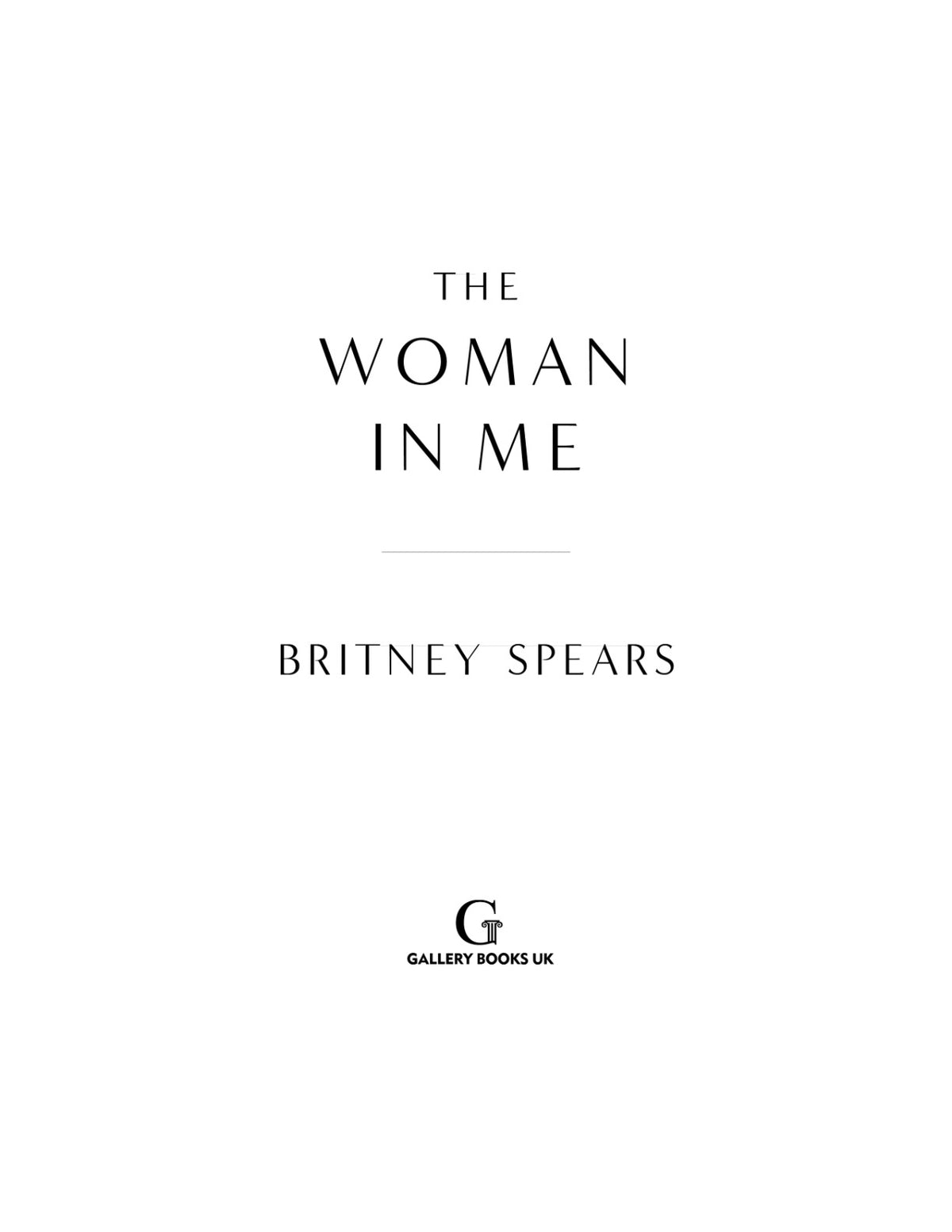 The Woman in Me: A Memoir by Britney Spears | Instant PDF Download (No Physical Book)