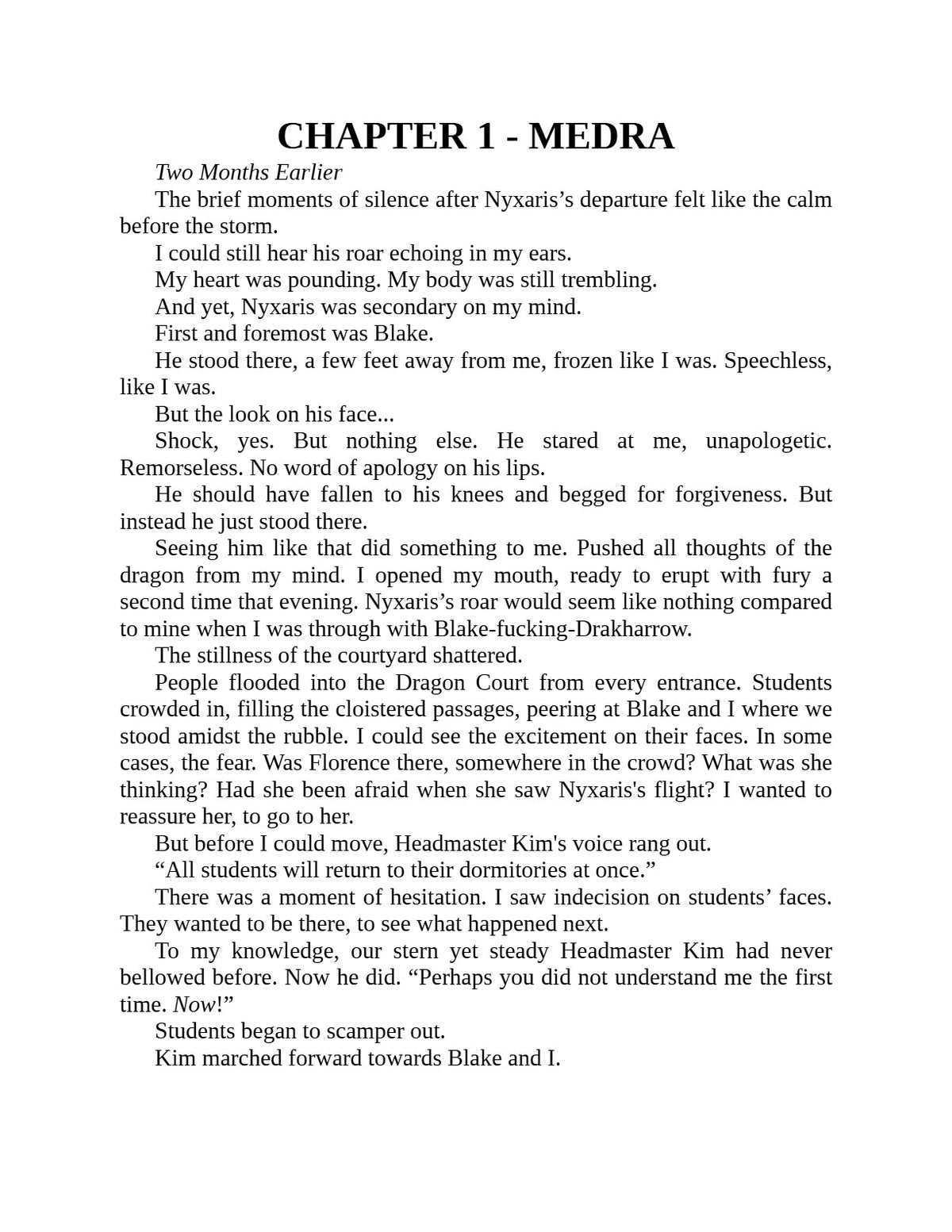 The Bond That Burns by Briar Boleyn (Book 2 of 4: Bloodwing Academy) | Instant PDF Download (No Physical Book)