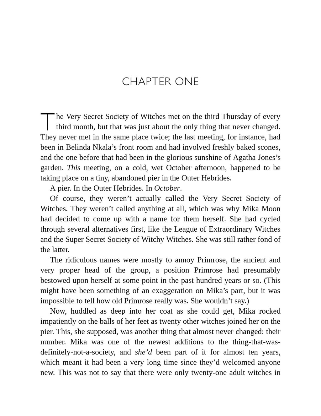 The Very Secret Society of Irregular Witches by Sangu Mandanna | Instant PDF Download (No Physical Book)