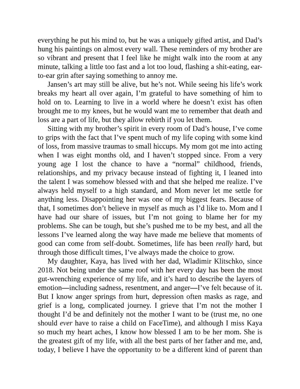 This Is Me: A Reckoning by Hayden Panettiere
