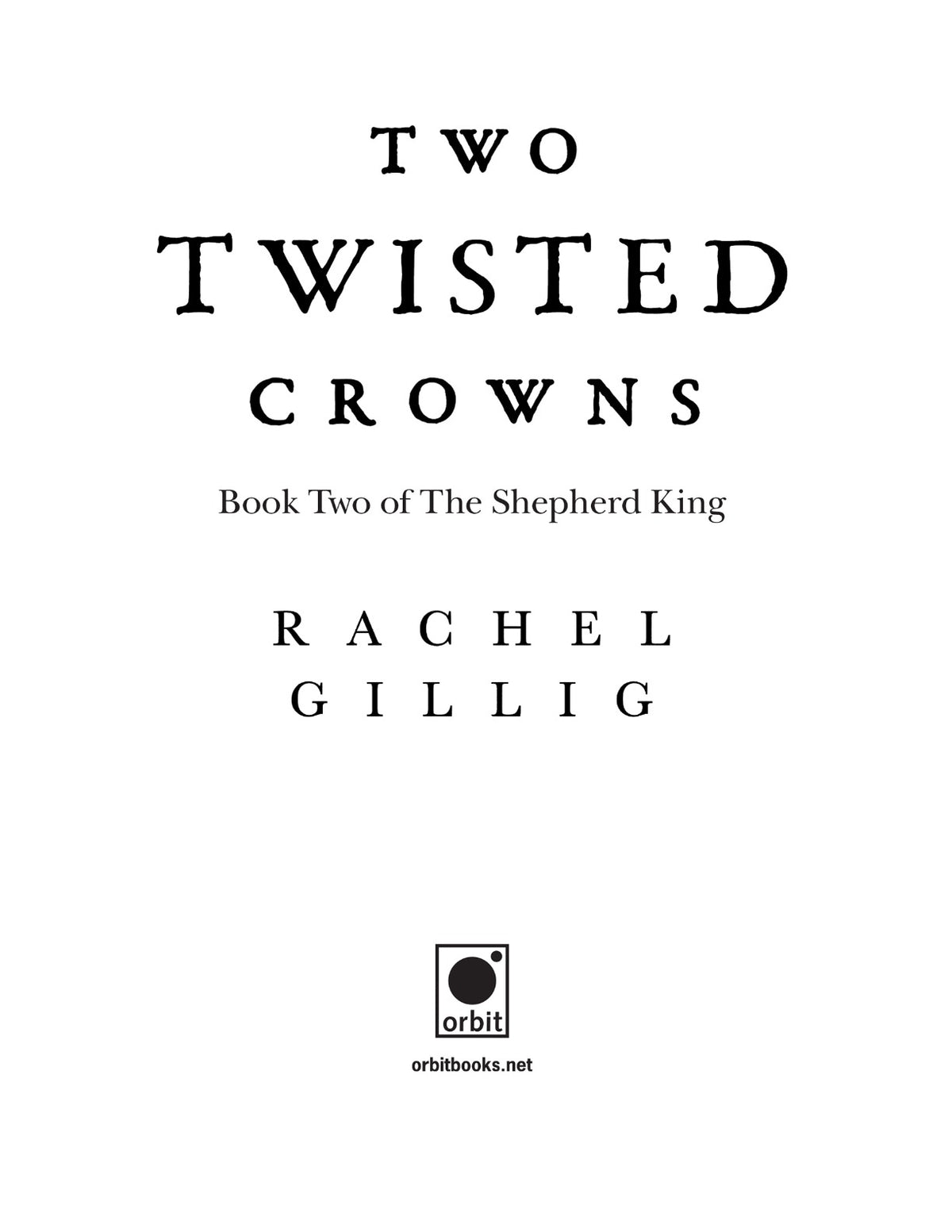 Two Twisted Crowns by Rachel Gillig (Book 2 of 2: The Shepherd King) | Instant PDF Download (No Physical Book)