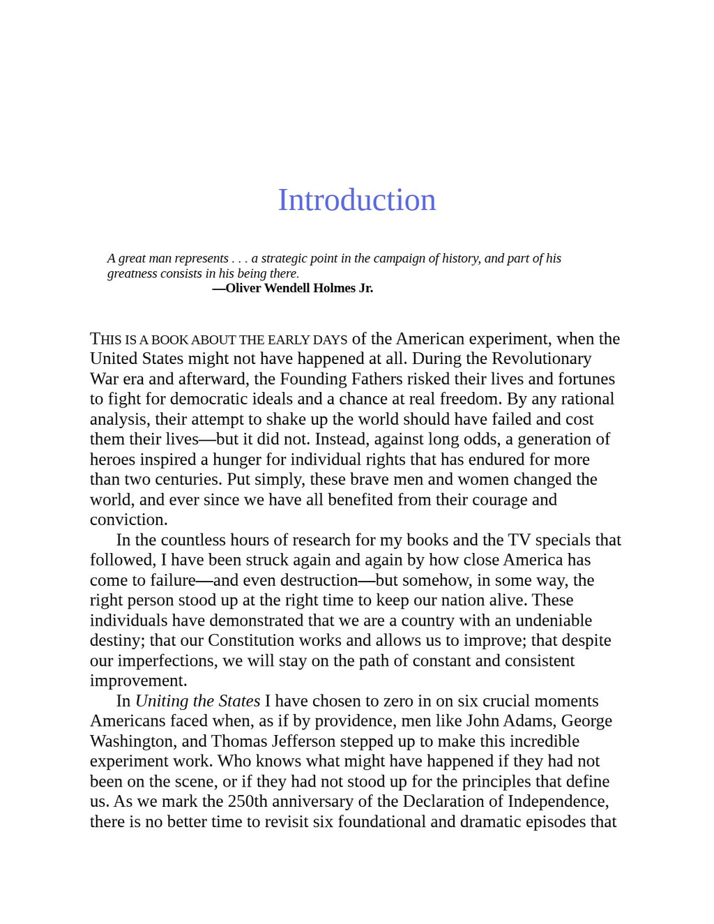 Uniting the States: Six Crucial Moments That Forged the American Miracle – Six Founders Who Shaped America's Revolutionary Democracy by Brian Kilmeade | Instant PDF Download (No Physical Book)