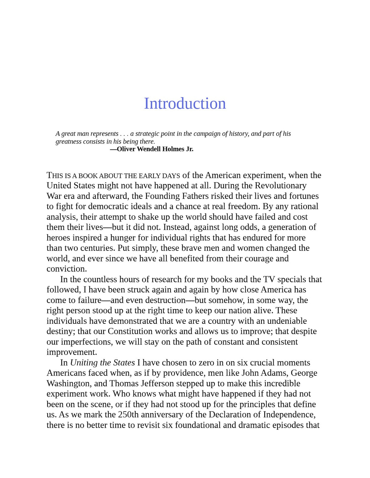Uniting the States: Six Crucial Moments That Forged the American Miracle – Six Founders Who Shaped America's Revolutionary Democracy by Brian Kilmeade | Instant PDF Download (No Physical Book)