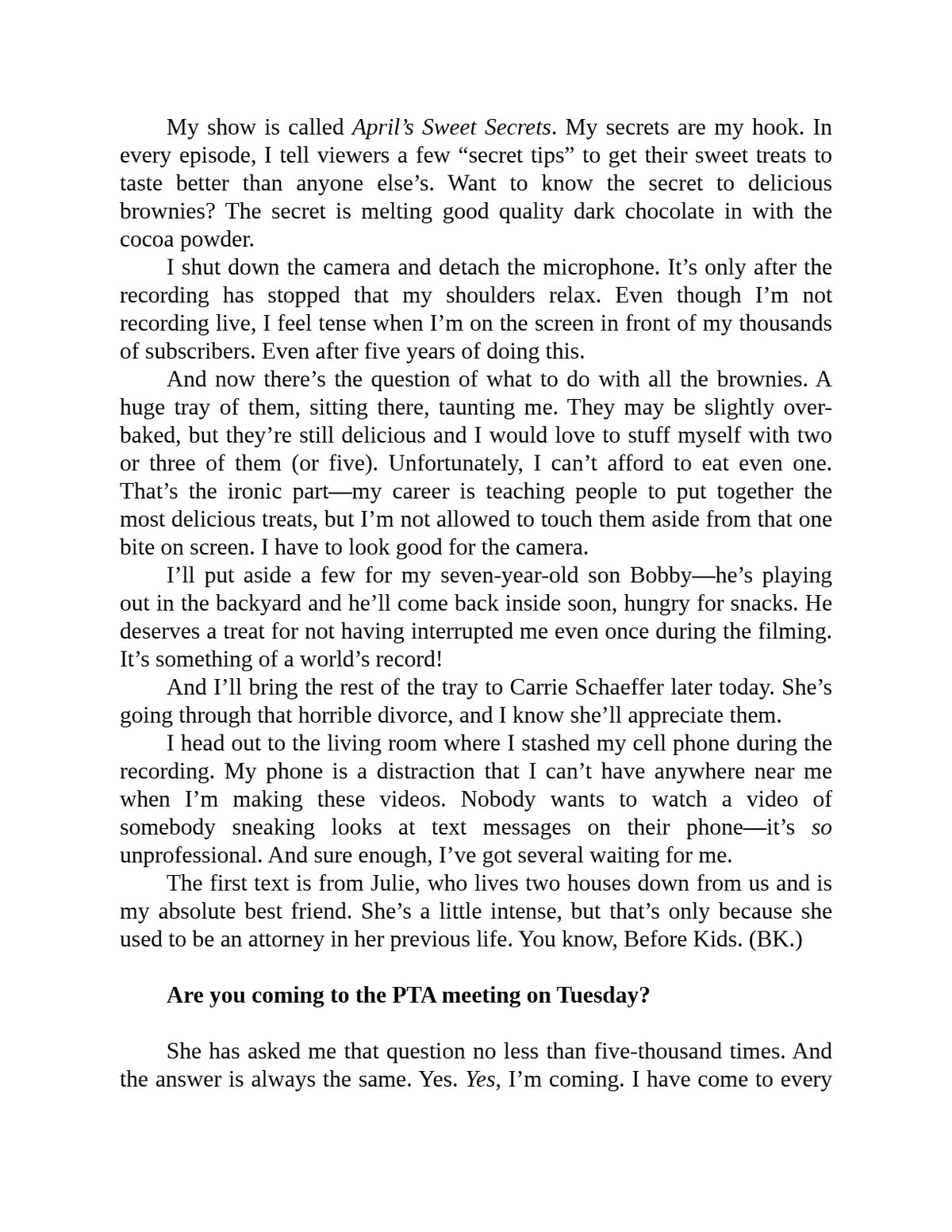 Want to Know a Secret? by Freida McFadden | Instant PDF Download (No Physical Book)