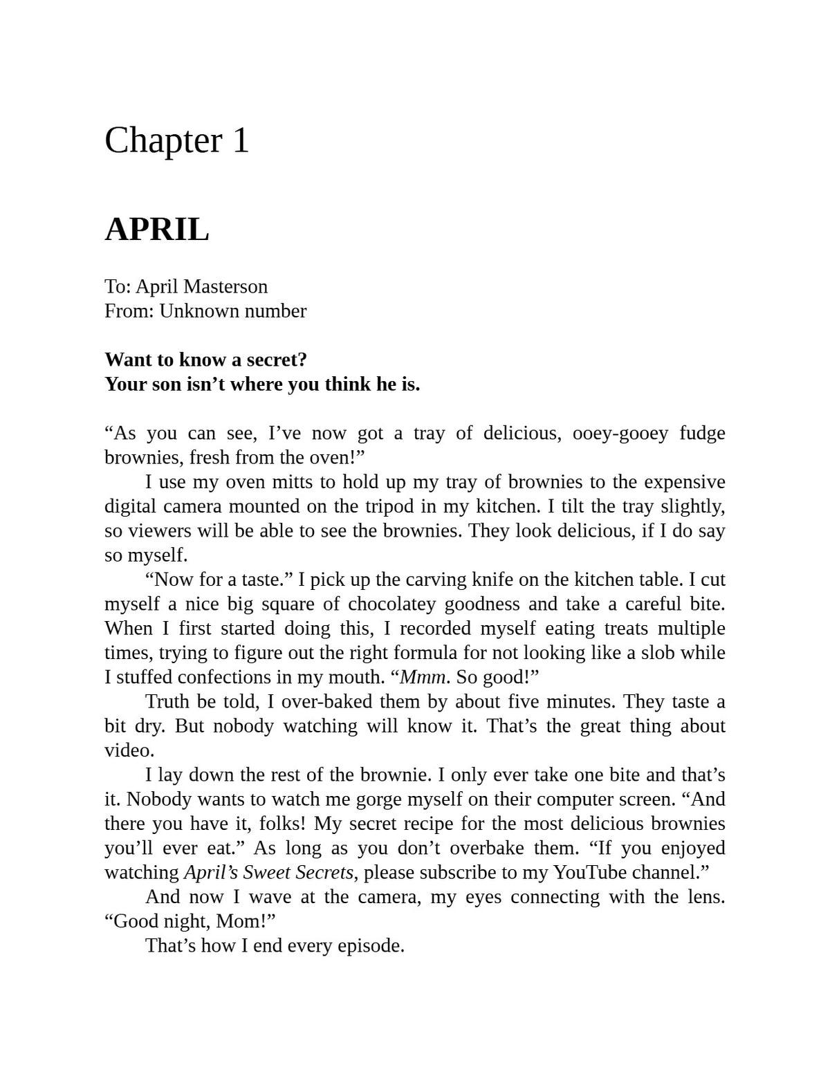 Want to Know a Secret? by Freida McFadden | Instant PDF Download (No Physical Book)