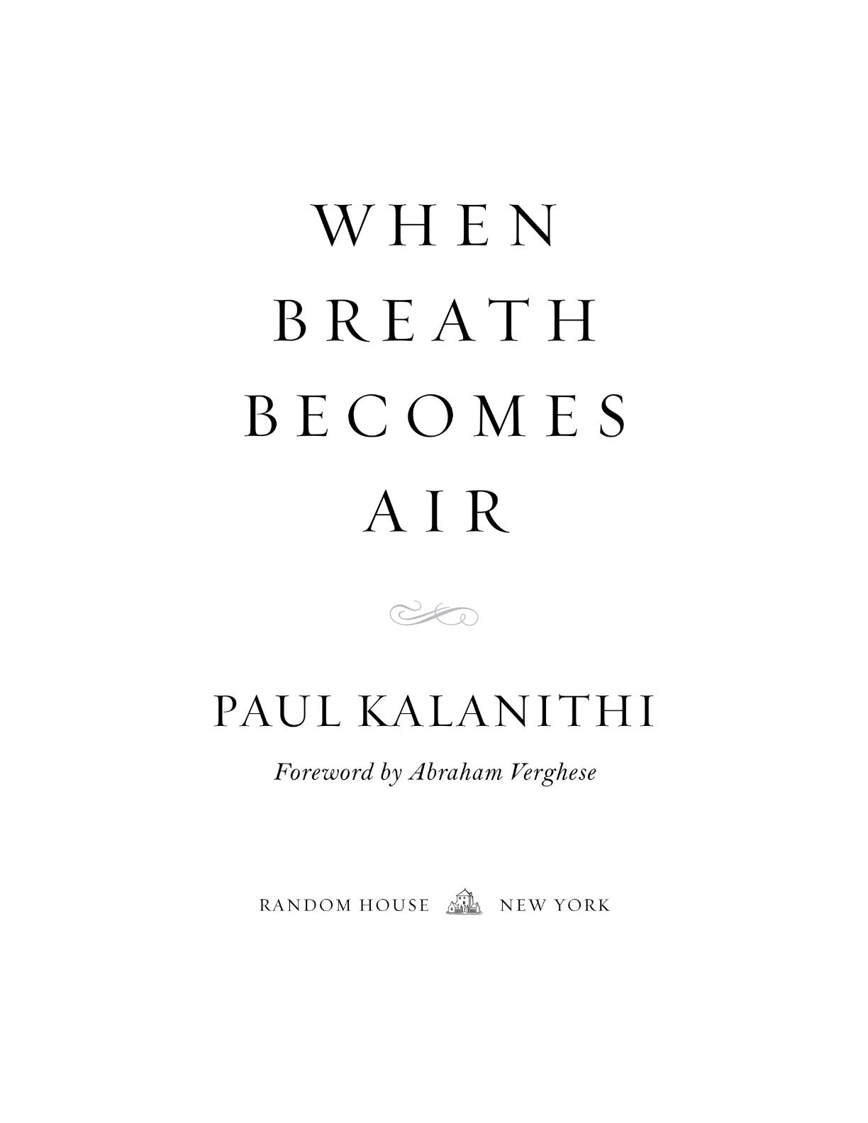 When Breath Becomes Air by Paul Kalanithi | Instant PDF Download (No Physical Book)