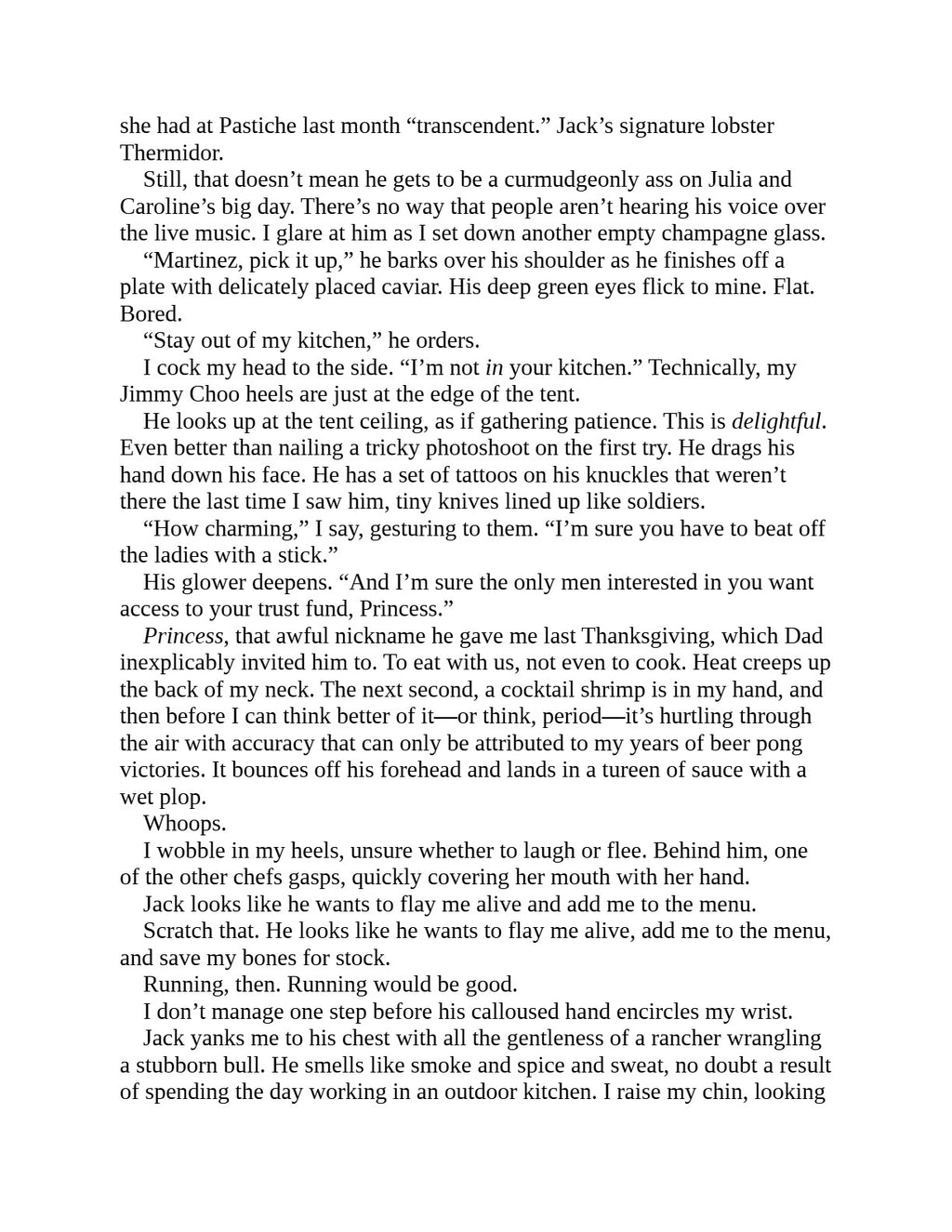 Yes, Chef by Grace Reilly | Instant PDF Download (No Physical Book)