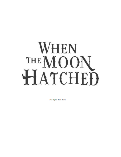 When the Moon Hatched (Book 1 of 2: Moonfall) by Sarah A. Parker | Fantasy Romance PDF