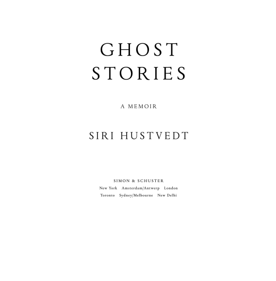 Ghost Stories by Siri Hustvedt | Literary Memoir PDF