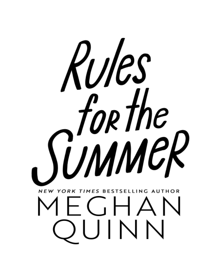 Rules for the Summer by Meghan Quinn | Romantic Comedy PDF